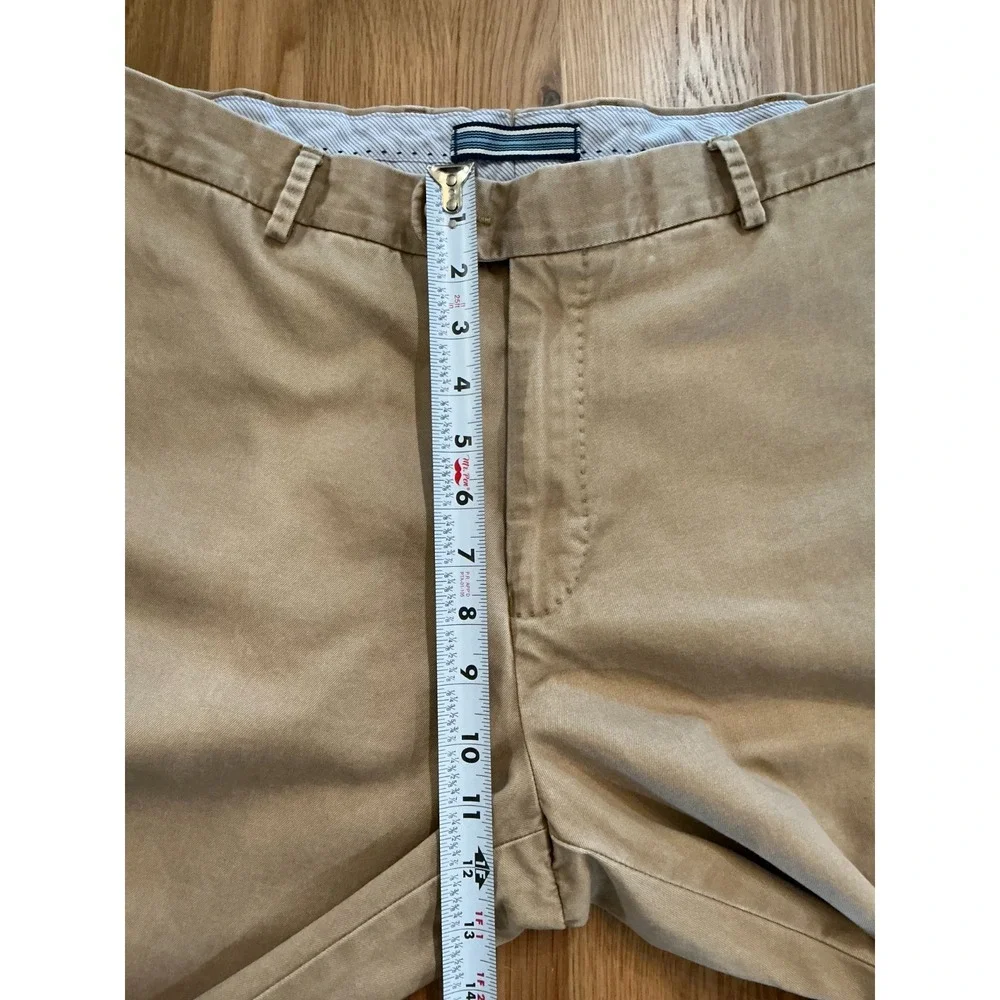 Peter‎ Millar Khaki Chinos sz 35 100% Cotton Classic Fit Peru